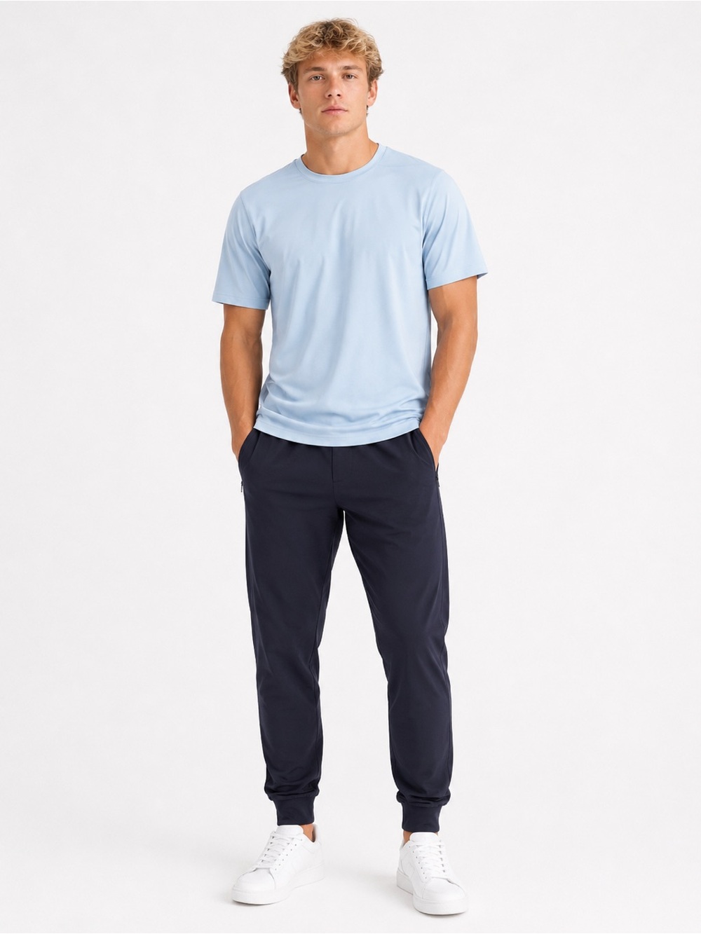 MAELREG Proflex Men’s Navy Performance Jogger Pants Size M